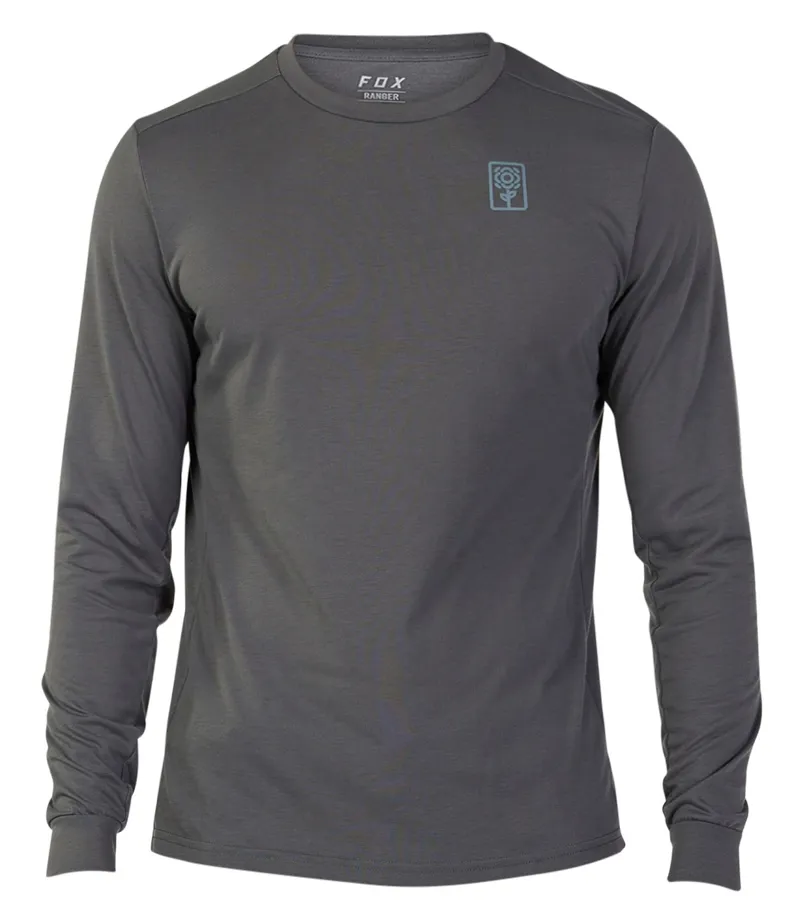 Fox Ranger DriRelease LS MTB Jersey Dark Shadow